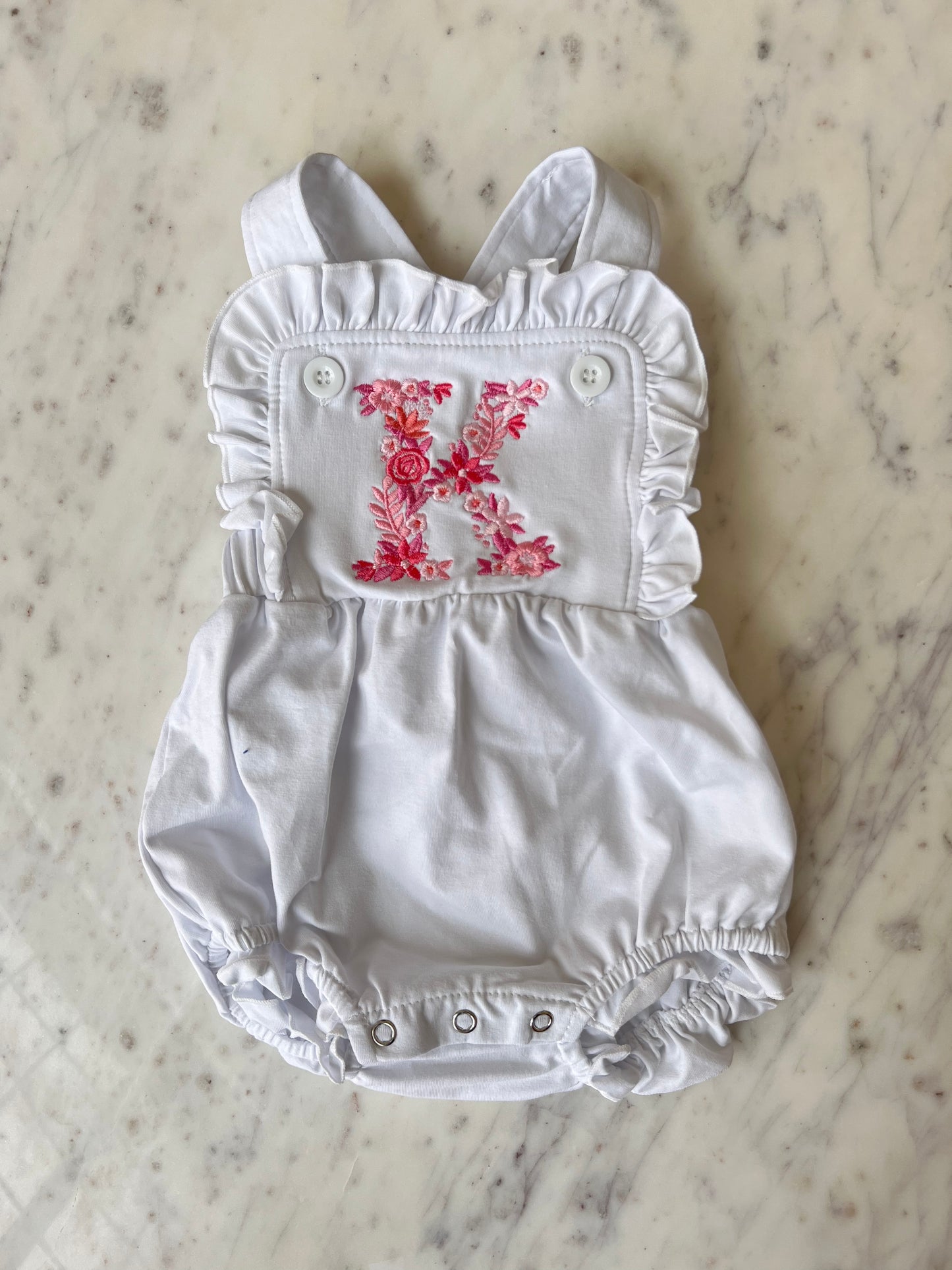 Ruffle Knit Sunsuit