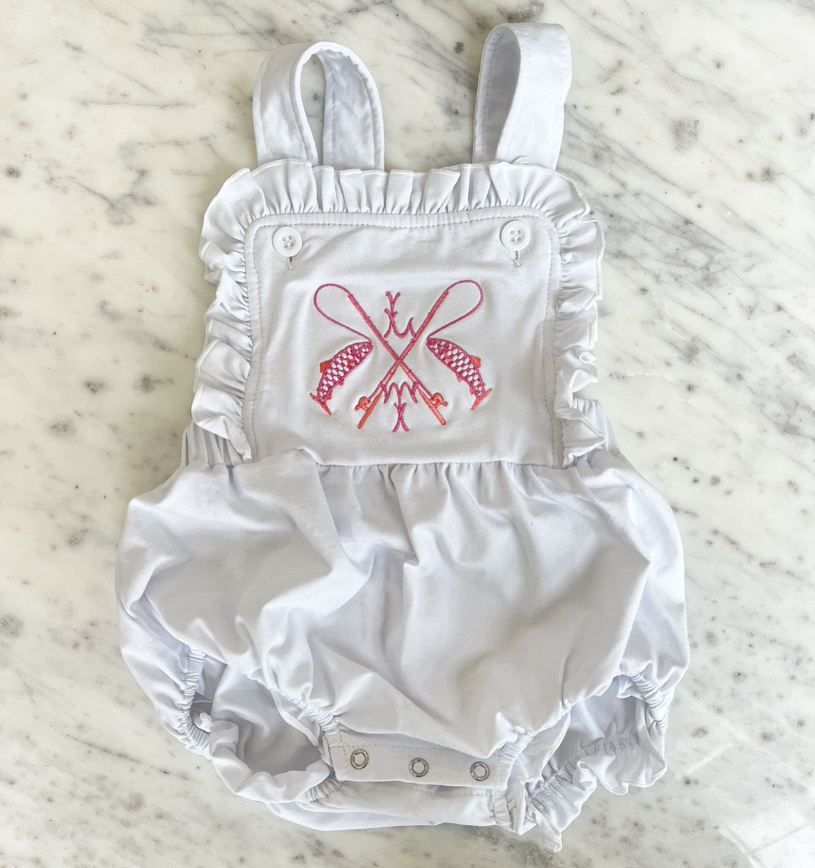 Ruffle Knit Sunsuit